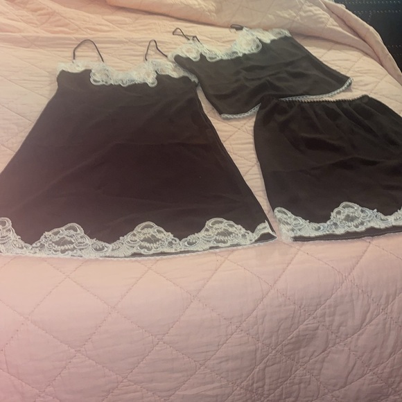 VG CHRISTIAN DIOR 3 Piece matching lingerie set MD /LG PRISTINE Very Rare! 💕SALE - Picture 6 of 16